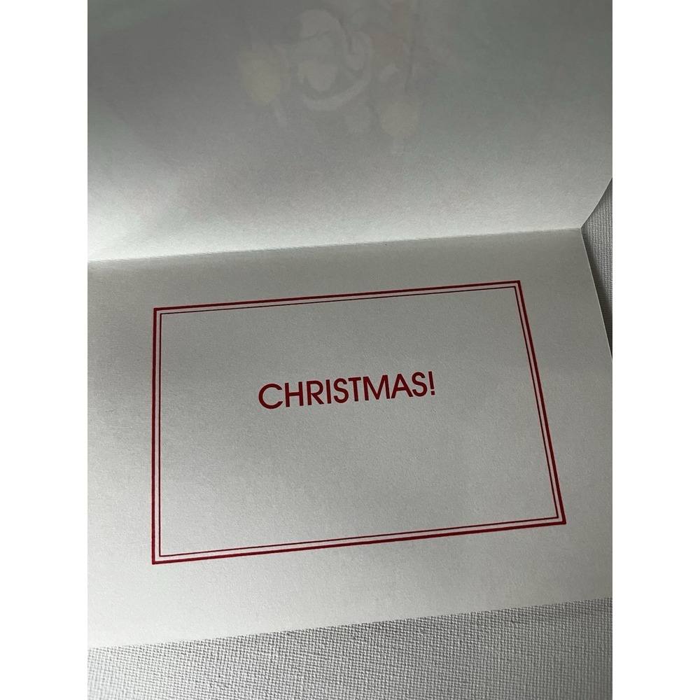 Rare Vintage Mickey Mouse Skiing "Merry" Christmas Cards NOS - Set of 13 - Picture 10 of 11